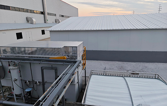 中和食品污水站除臭系統進場施工